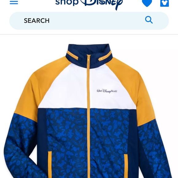 Walt Disney World 50th Anniversary Castle Windbreaker Jacket - Picture 2 of 12